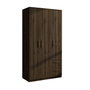 Hanah Home Armario Merlin - Walnut